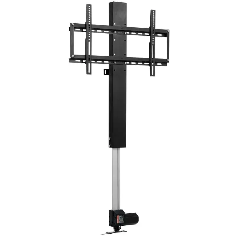 TV-Ständer für LCD-, LED- und Plasma-Fernseher, automatischer TV-Ständer, TV-Lift, TV-Lift-Halterung höhenverstellbar von 107,4 bis 187,2 cm, höhenverstellbar und stabil, max. 60 kg