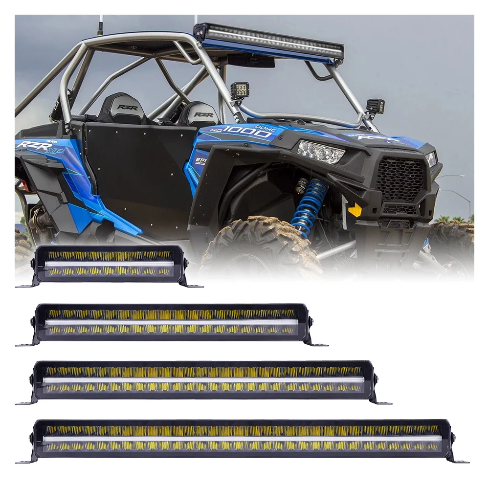 Hochleistungs-Offroad-LED-Lichtleiste 42 Zoll 33 22 12 Zoll mit DRL-Positionslicht-Kombination Offroad 4X4 LED-Lichtleiste für Jeep, LKW, ATV