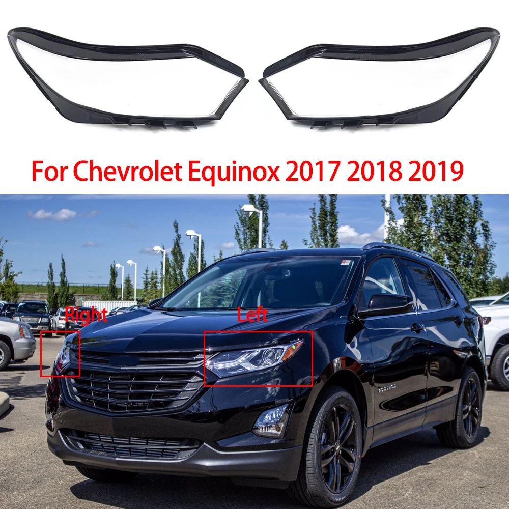 Für Chevrolet Equinox 2017-2020 Scheinwerfer Abdeckung Objektiv Transparent Glas Lampe Scheinwerfer Shell Plexiglas Ersetzen Lampenschirm