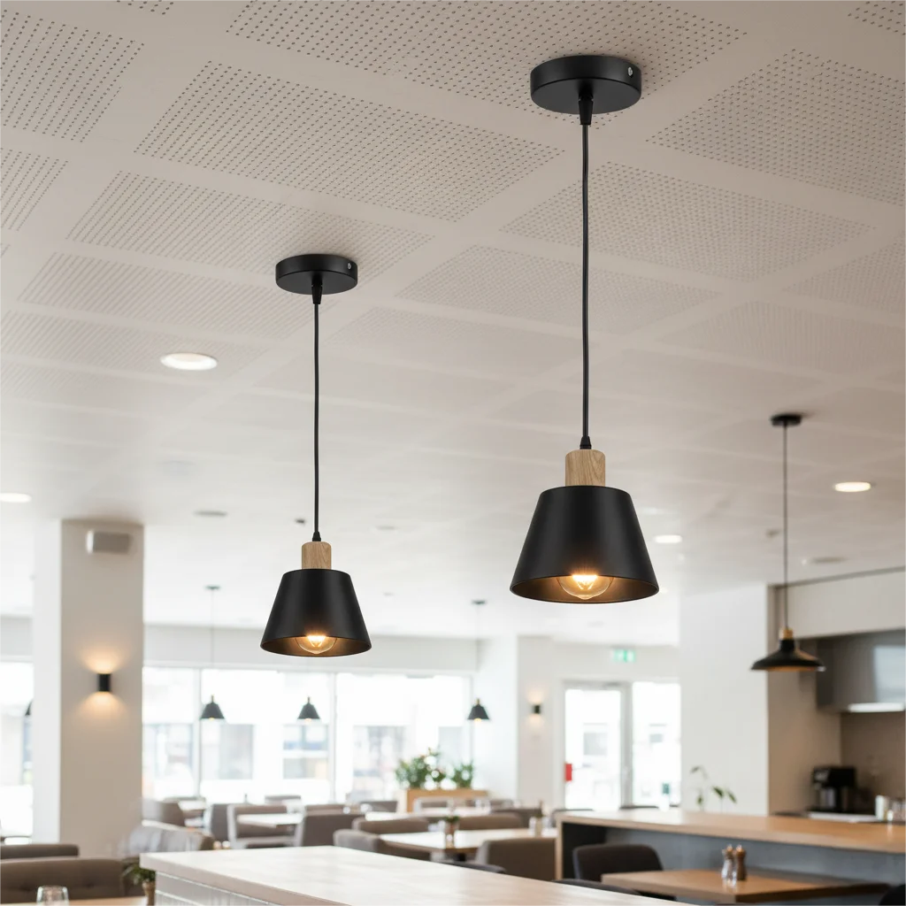 Moderne Pendelleuchte Vintage Industrielle Lampenschirme Hängelampe für Esszimmer Küche Restaurant Dekor Beleuchtung Leuchte