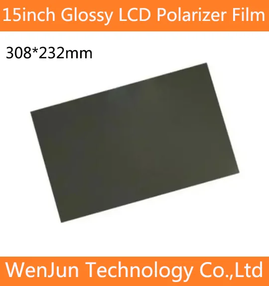 15 Zoll 15 Zoll 0 Grad 90 Grad 135 Grad glänzender LED-LCD-Polarisationsfilm für LCD-LED-IPS-Bildschirm für TV-LCD-Monitor Super klar