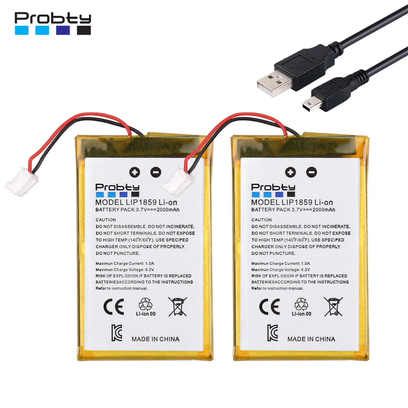 2000 mAh LIP1859 Akku für Sony Playstation 3 PS3 Dualshock 3 Wireless Controller CECHZC2E, CECHZC2U