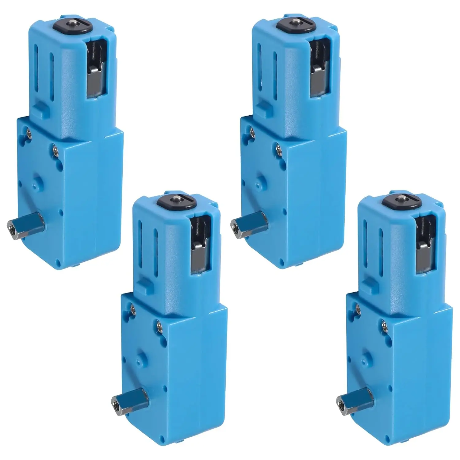 4 Stück T-Getriebemotor 1: 90 Mini DC 6V Getriebe TT Motor mit Metallgetriebe für Roboter Smart Car DIY RC Spielzeug Elektromotor Getriebe