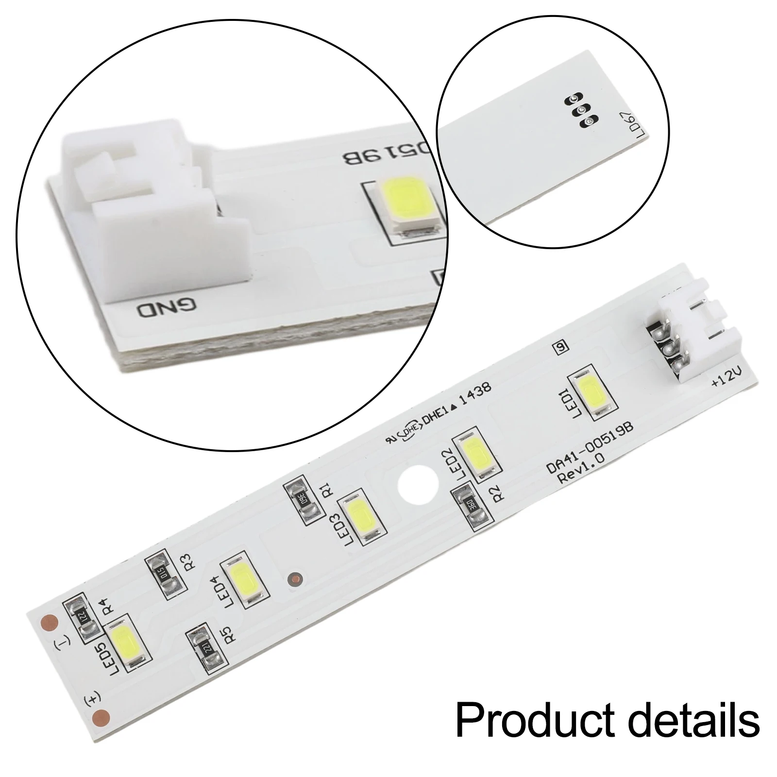 1 Stück Kühlschrank-Lichtleiste, LED-Lichtleiste für Samsung Kühlschrank, Beleuchtungsleiste DA41-00519B, Kühlschrankzubehör