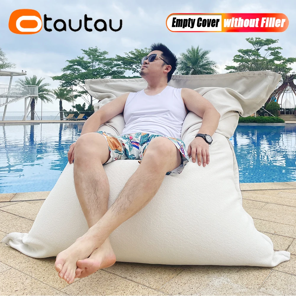Otautau 140x180cm Sitzsack Abdeckung kein Füllstoff hat Innen futter zum Verkauf nach Hause Outdoor Kissen beutel Liege Schlafs ofa Hocker Salon dd087