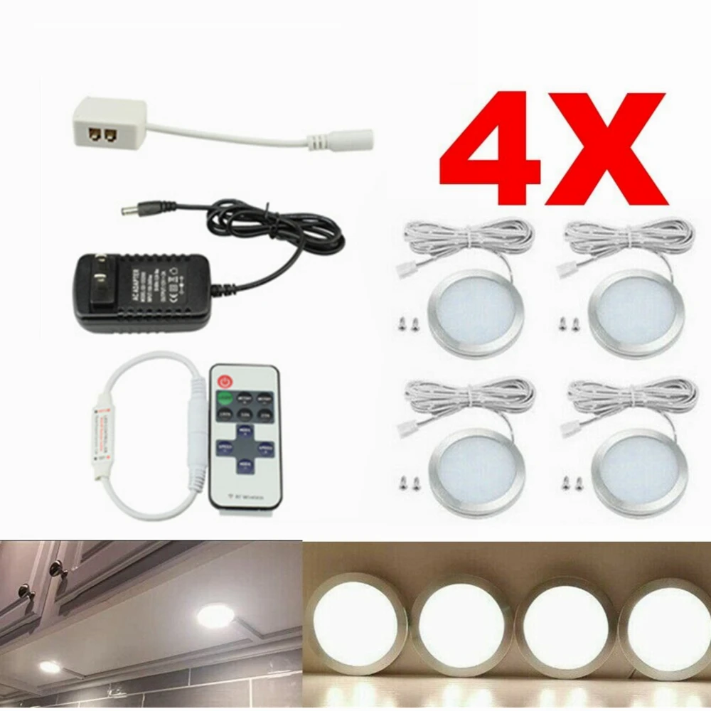 4er-Set Innenbeleuchtung für Wohnmobile, 220V LED-Leselampe, Weiße LED-Deckenbeleuchtung für Wohnwagen