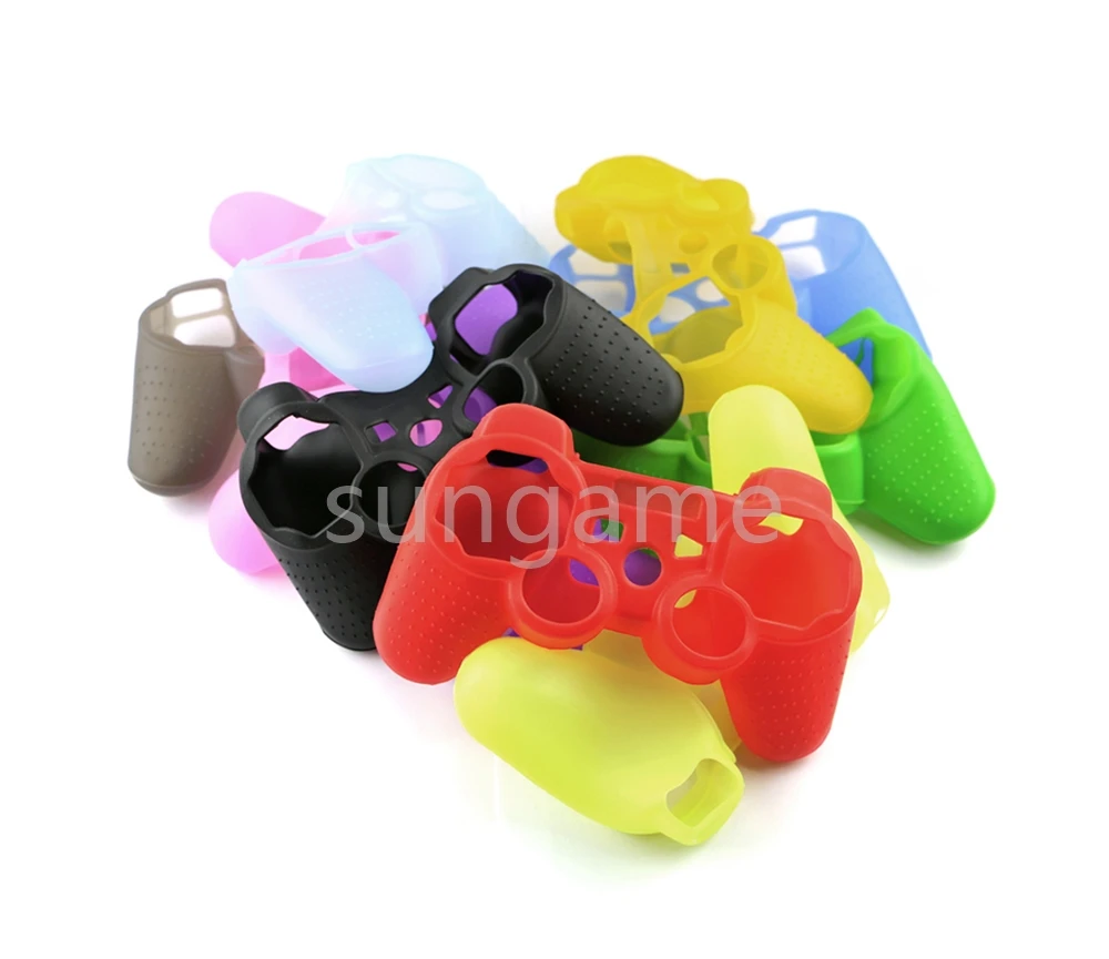 1 Stück schützende Silikonhülle Soft Case für Playstation 3 PS3 Controller Dualshock 3 Gamepad
