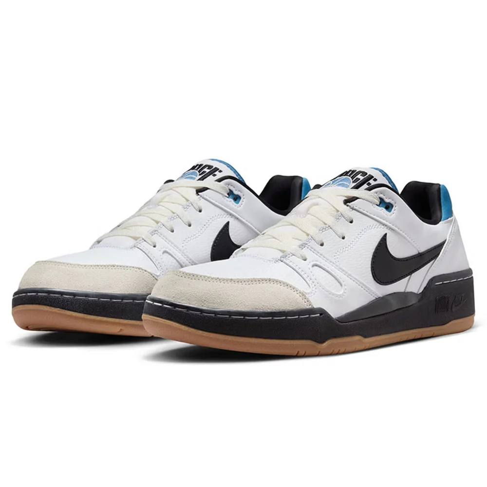 Nike Ful Force Low-Top-Skateschuhe Herren Schwarz/Weiß/Blau HJ7262-100