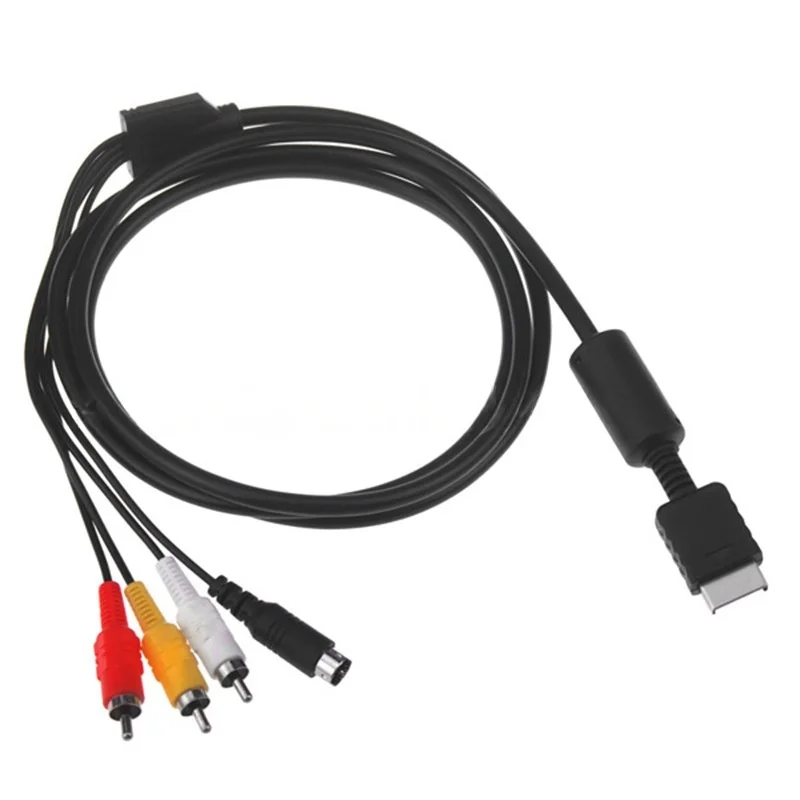 für PS3 PS2 S VIDEO AV-Kabel S-Video Audio Video Kabel für SONY PS2 PS3 Controller Verbinden TV Draht Stereo Transfer verlängern Linie