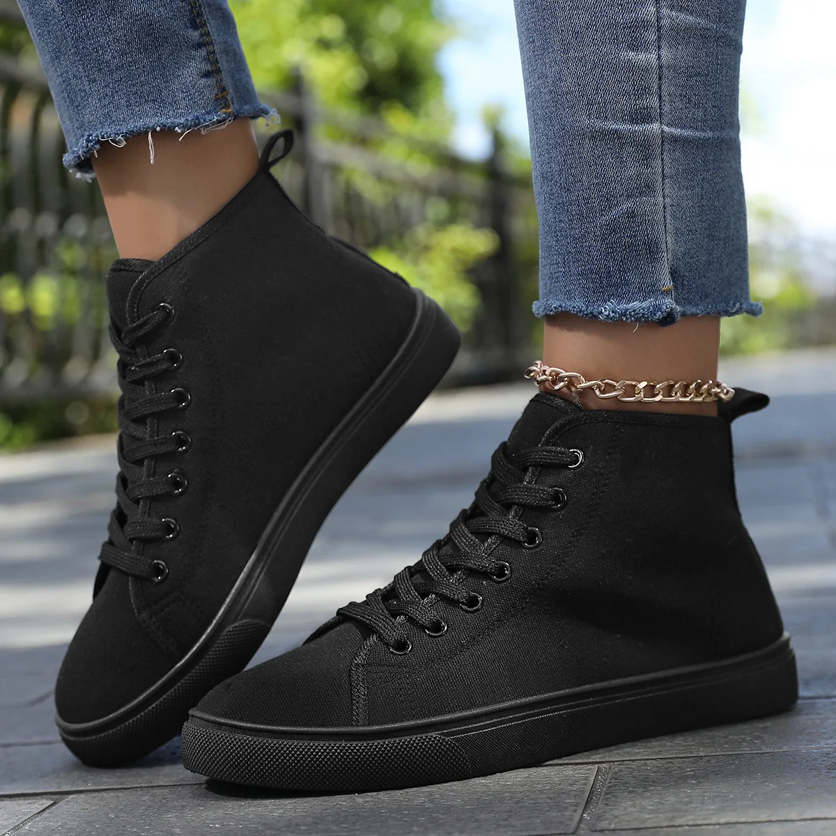 2026 Damen Übergrößen 45 Schuhe Canvas Casual Vulkanisierte Sneakers Off-White Atmungsaktive Sport-Trainingsschuhe High-Top Damenschuhe