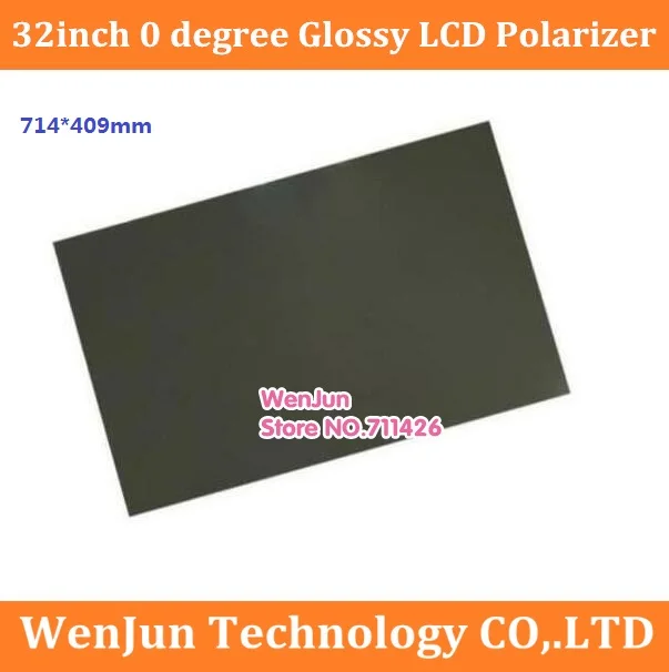 Neue 32-Zoll 0-Grad glänzende 710MM*406MM LCD-Polarisationsfolie für LCD-LED-TFT-Bildschirme für 42-Zoll 27-Zoll Fernseher