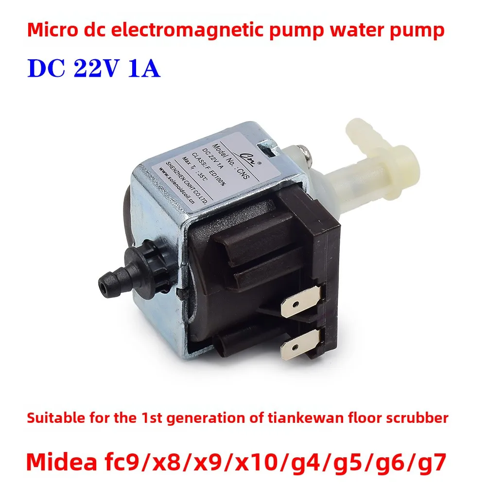 CNS Elektromagnetische Pumpe DC 22V 1A 22W Tianke Waschmaschine 1.0 Wasserpumpe, Midea Waschmaschinen-Zubehör