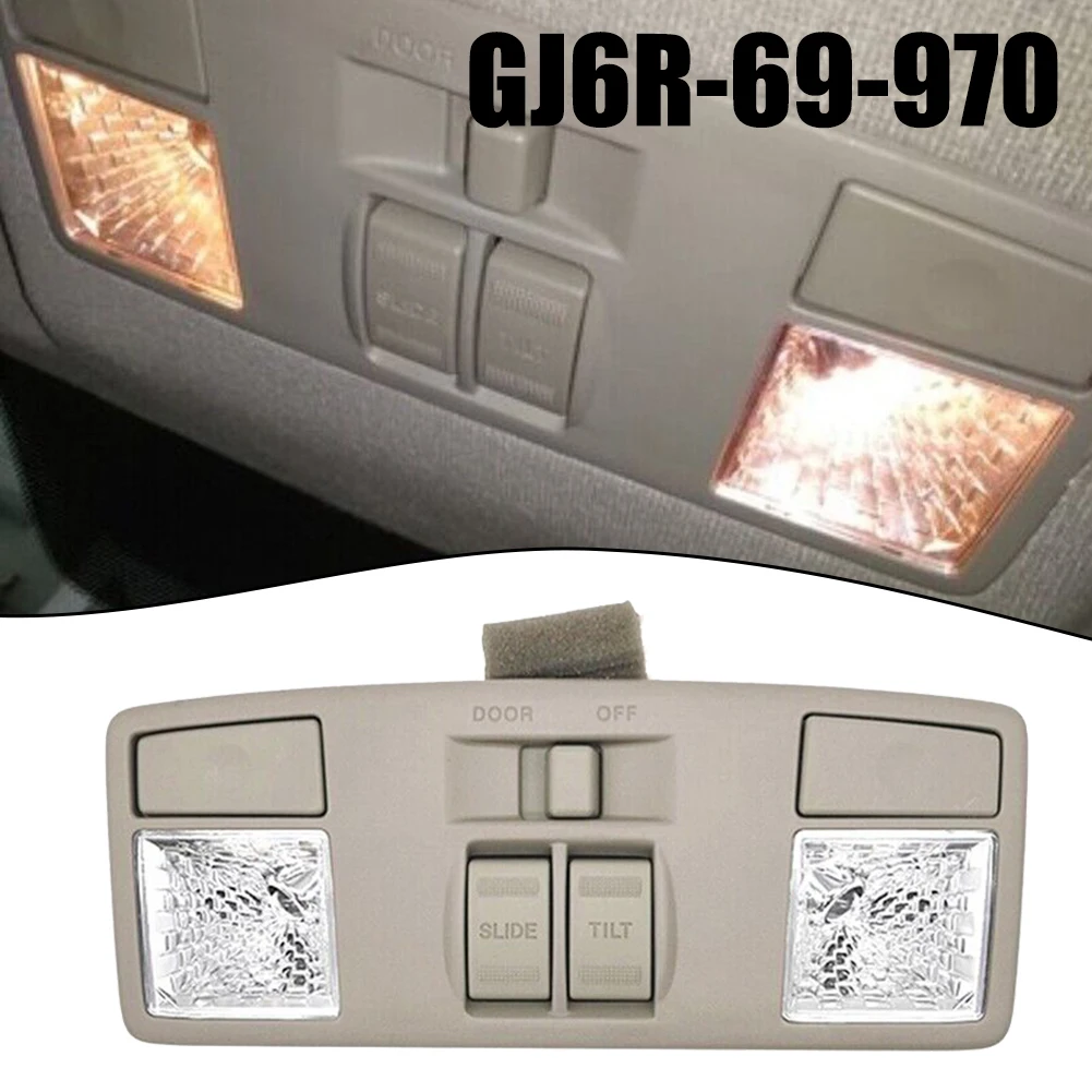 Schiebedach-Leselampe, Beige, Auto, direkte Installation, Kuppelleuchte für Mazda 6, vorne, GJ6R-69-970, Lese- und Teil-Leselampe