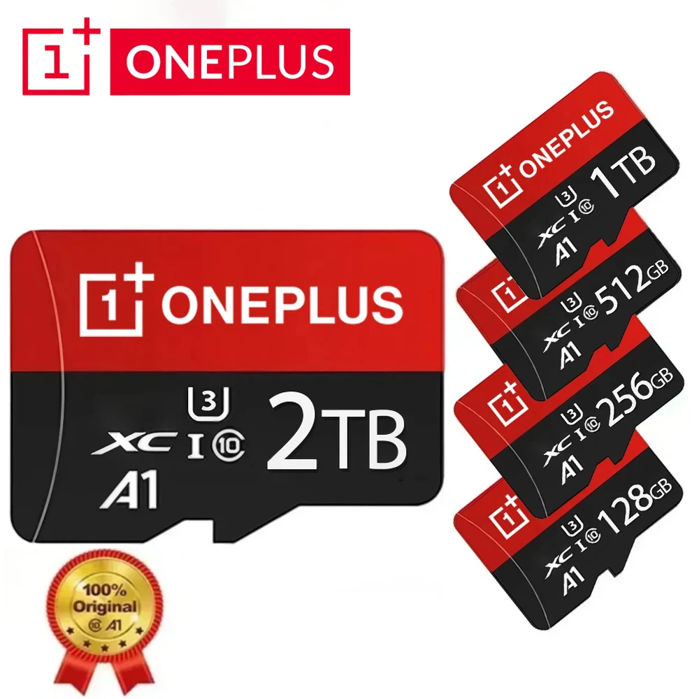 OnePlus Speicherkarte 2 TB, High-Speed, Full-HD-Video, 512 GB Mini-SD-Karte, 256 GB, 128 GB, 1 TB, neueste Micro-Karte für Telefon/Computer/Kamera