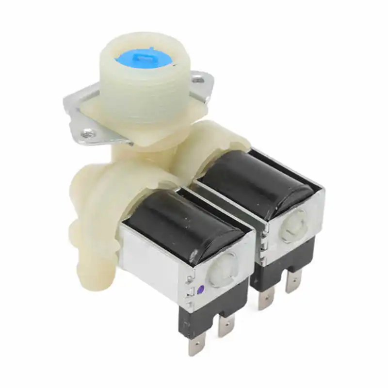 Waschmaschine Wasser ventil Doppel köpfe magnetisches Einlass ventil für Zylinder waschmaschine fps180a 220-240v