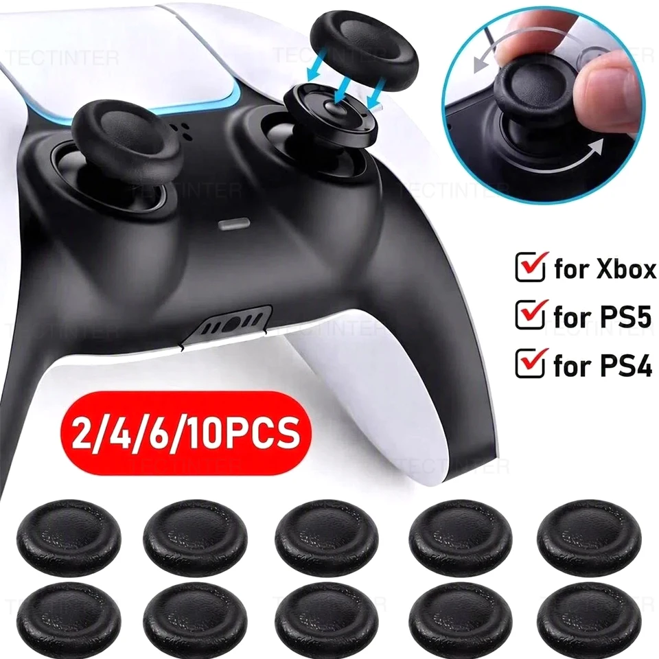 2/6/10PCS Joystick Ersatz Kappen für PlayStation 5/PS4 Controller Thumbstick Grip Abdeckung Reparatur teile für PS5/Xbox Zubehör