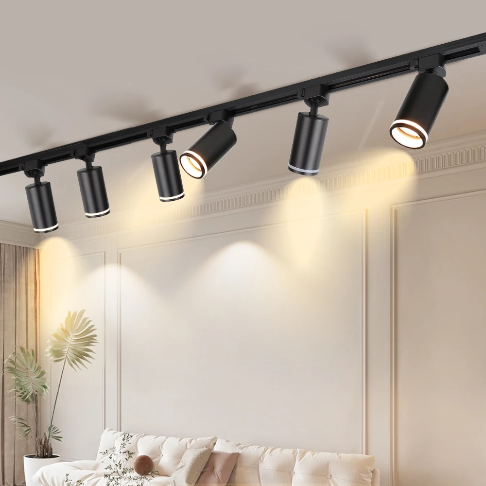 Raumdekor GU10 Schienenstrahler LED Haushaltsgerät Küchen-Spotlight Einrichtung Bekleidungsgeschäft Schienensystem Decken-Spotlights
