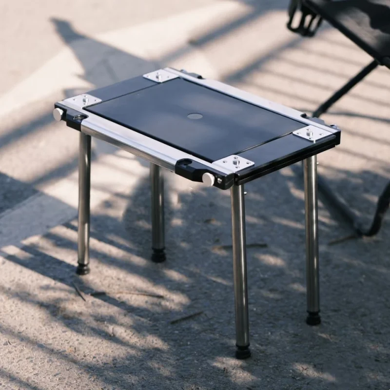 Abnehmbarer IGT-Tisch für den Außenbereich, IGT-Rahmen, Camping-Klapptisch, 1-teiliger Tisch, Aluminiumlegierungsrahmen, tragbarer IGT-Esstisch, neu