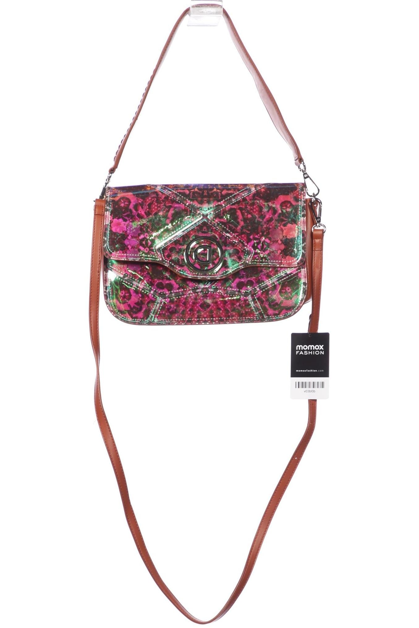Desigual Damen Handtasche klein, Gr. , Mehrfarbig, Kunstleder
