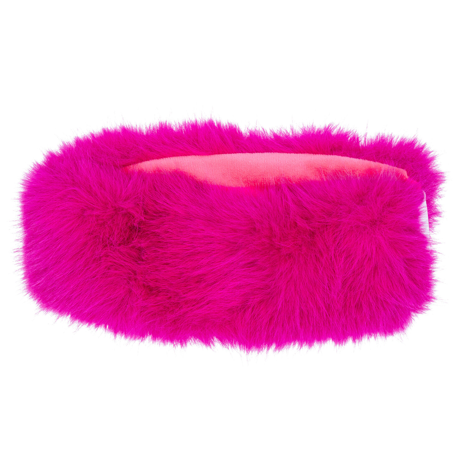Stirnband Plüsch, pink