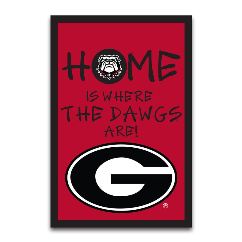 Georgia Bulldogs Home Is Where 12
