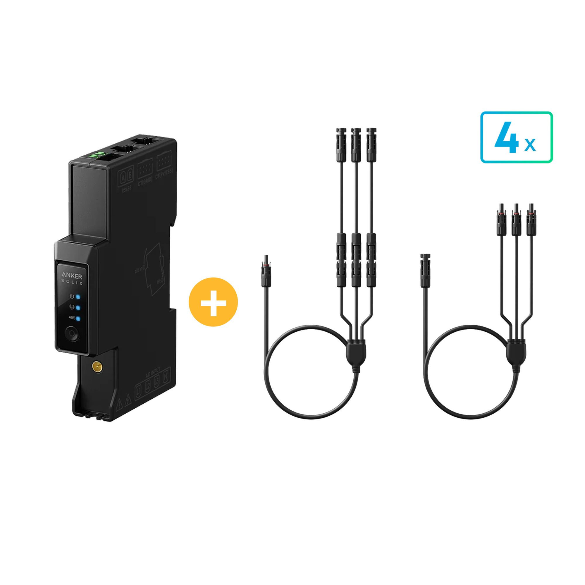 Smart Meter Gen 2 (Dreiphasig) + 3-in-1 PV-Adapterkabel Image