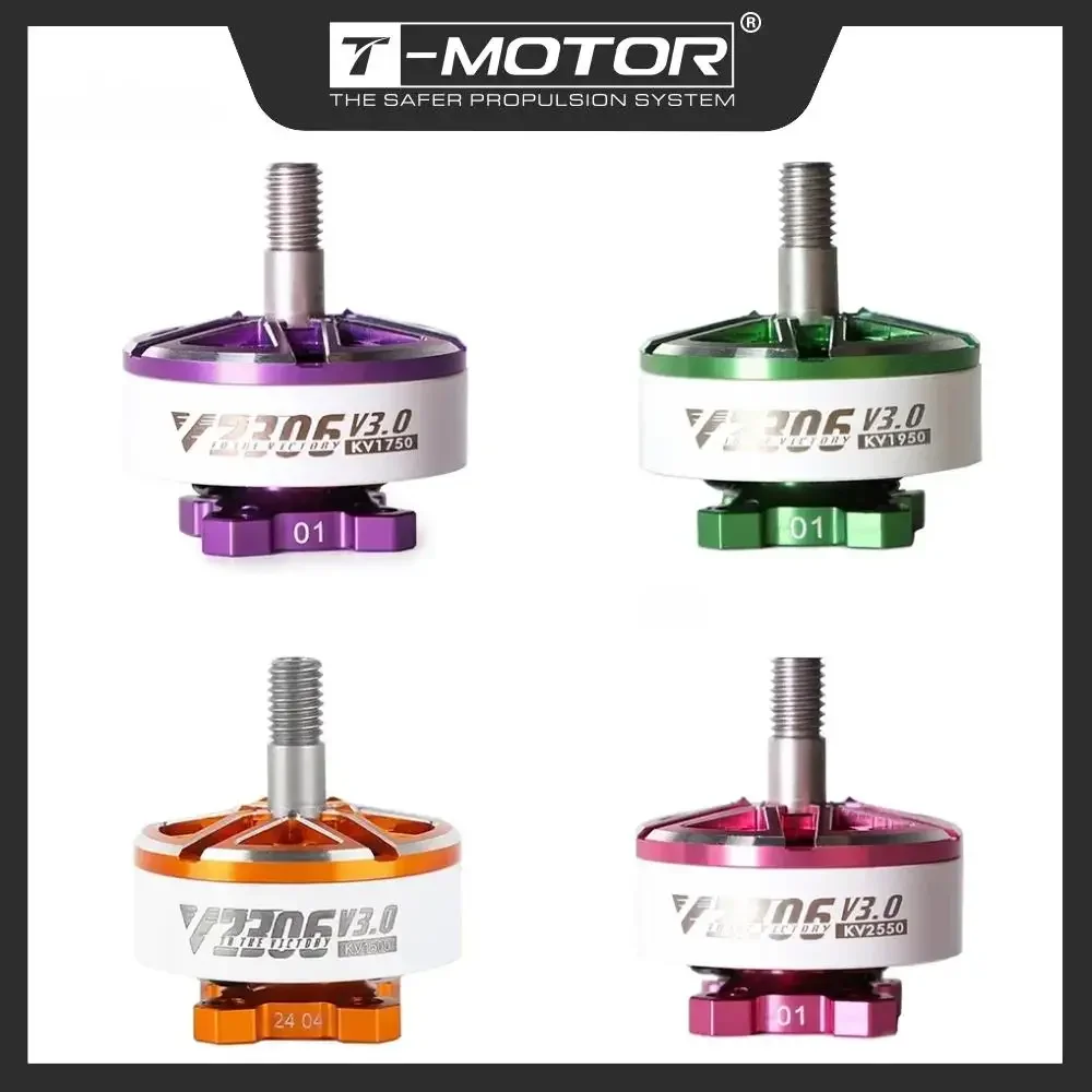 T-MOTOR HOBBY T-HOBBY Drohnen Velox V2306 V3 Bürstenloser Motor für Racing Freestyle Drohnen, Bürstenloser Motor für FPV Racing Freestyle