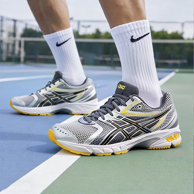 Asics GEL-DS TRAINER 14 1203A607-101 Freizeitschuhe Herren Stütz- und Dämpfungsschuhe Retro Sportschuhe 1203A607-101
