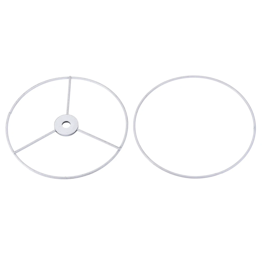 Uxcell Lampen schirm Ring Lampen schirm Halter Rahmen 15-30cm Zylinder Vintage Lampen rahmen Schatten Zubehör für DIY Tisch lampe Anhänger