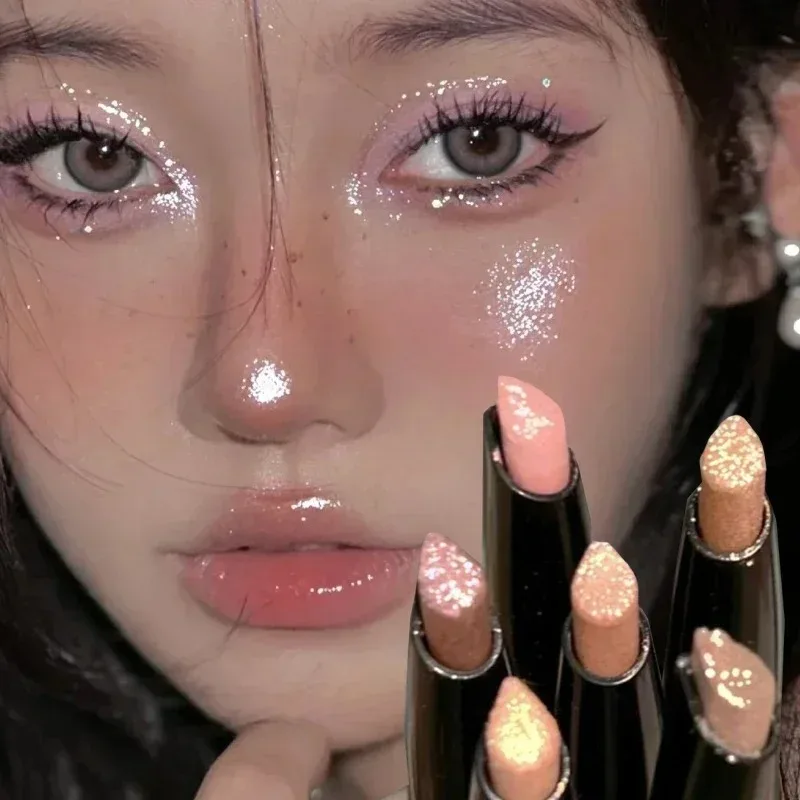 Perlglanz Lidschatten Stick Bleistift Glitter Lidschatten Make-Up Wasserdicht Schimmer Seidenraupe Liner Stift Kosmetik Schönheit Make-Up-Tool