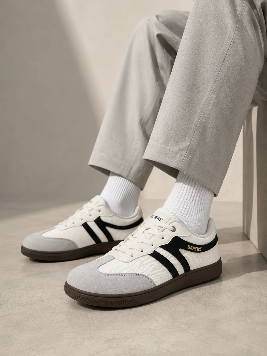 Herren-Skateschuhe, lässige Sneakers, rutschfeste Gummisohle, zum Schnüren, Low-Top-Wanderschuhe, leichte Streetwear-Turnschuhe, modische Schuhe