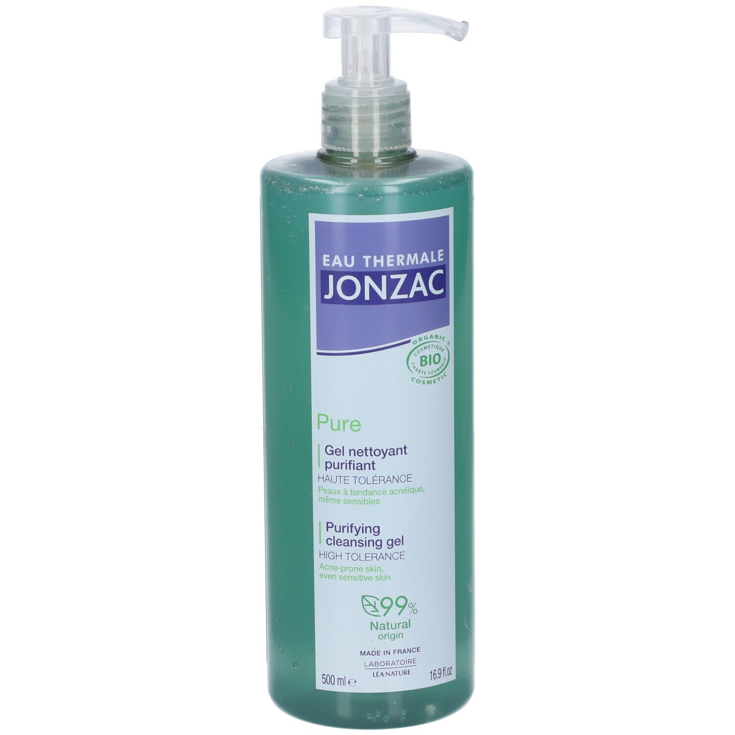 Jonzac Pure Gel Detergente Purificante 500 ml