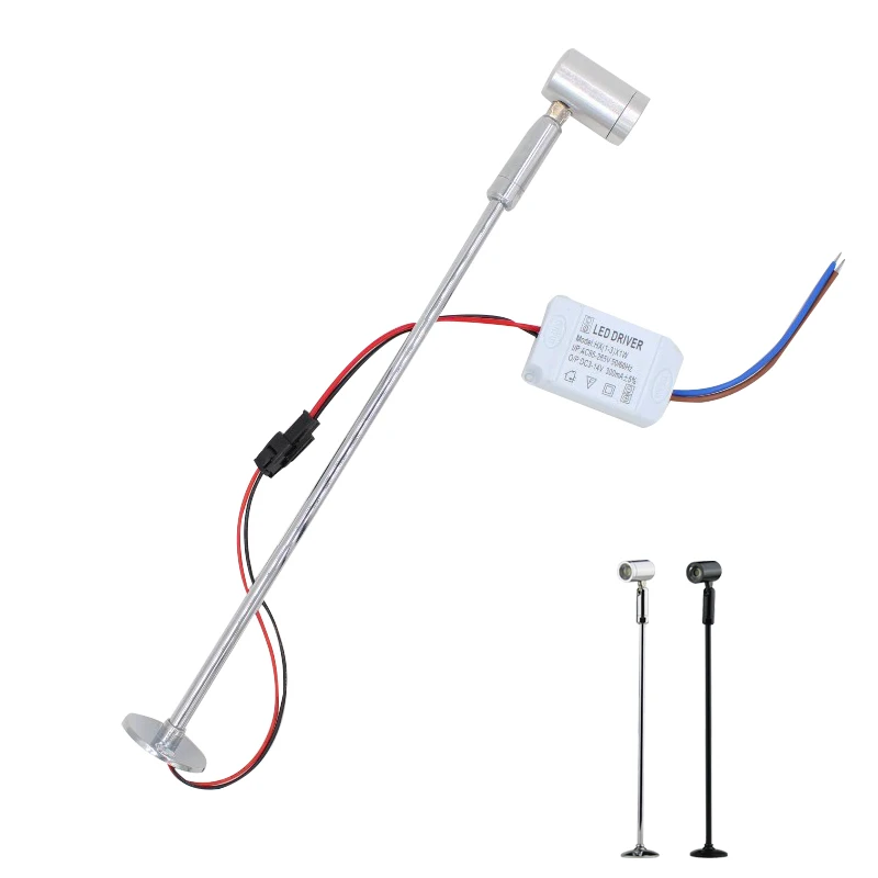 LED Dimmbar 1W 3W Einstellbare Scheinwerfer Showcase Licht Für Ausstellung Display Led Mini Spot Schmuck Display AC85-265V