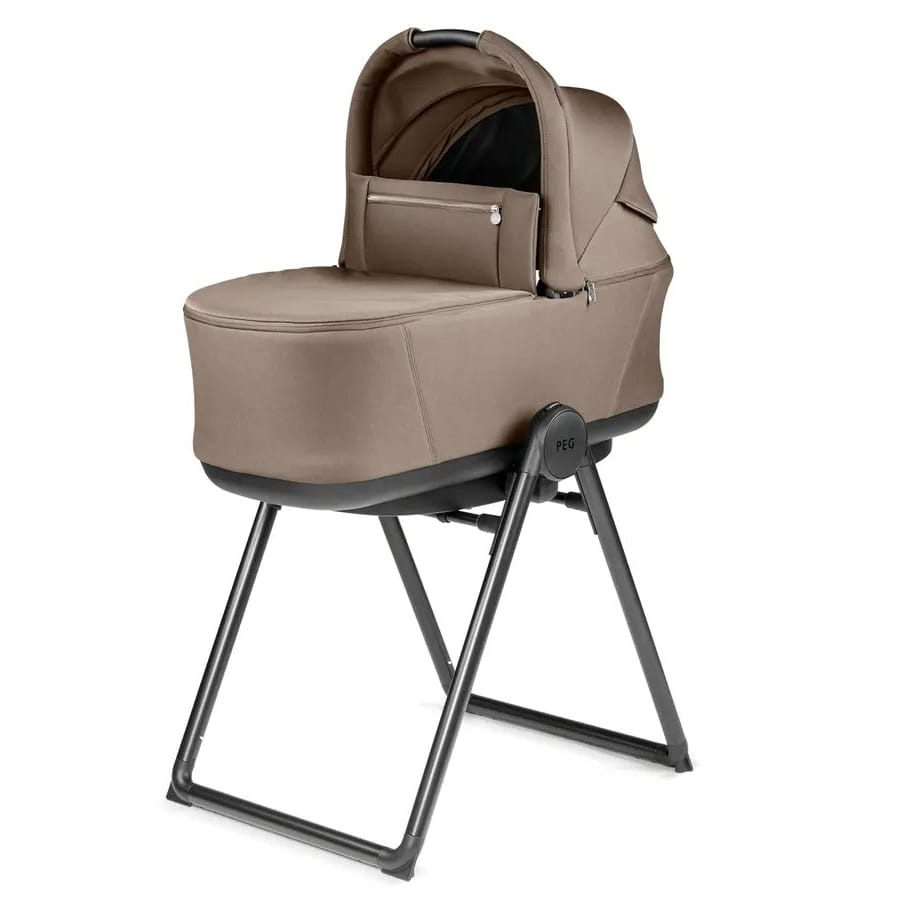 PEG Pop Up Bassinet with Stand for City Loop (One Box) - Pine Bark - PEG
