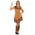 Fun Shack Womens Indigenous American Costume Adults Book Character Outfit World Book Day Costumes Adults Women XXL