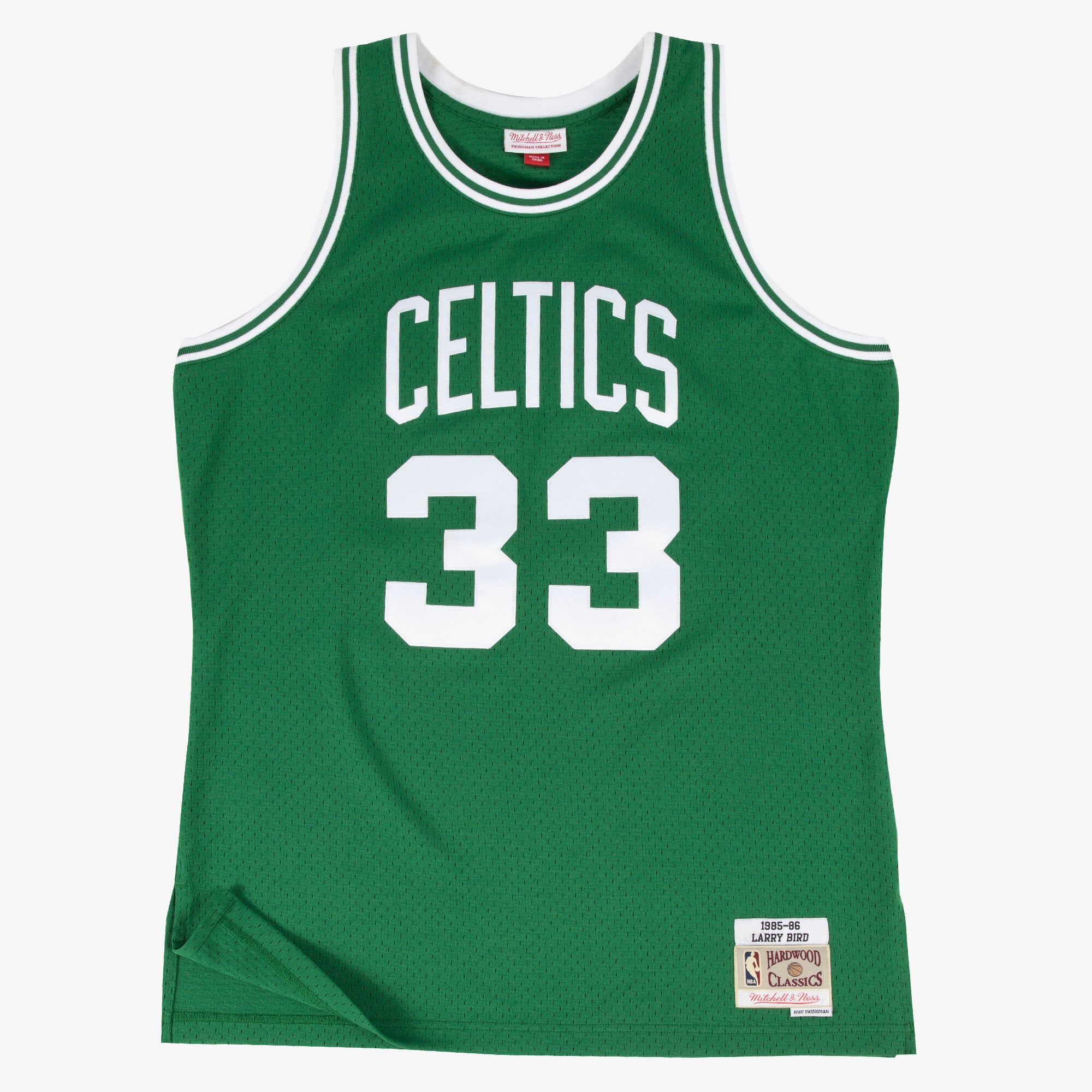 Maillot Swingman Boston Celtics 1985-86 Mitchell & Ness – Vert – Larry Bird - Homme Taille: XL