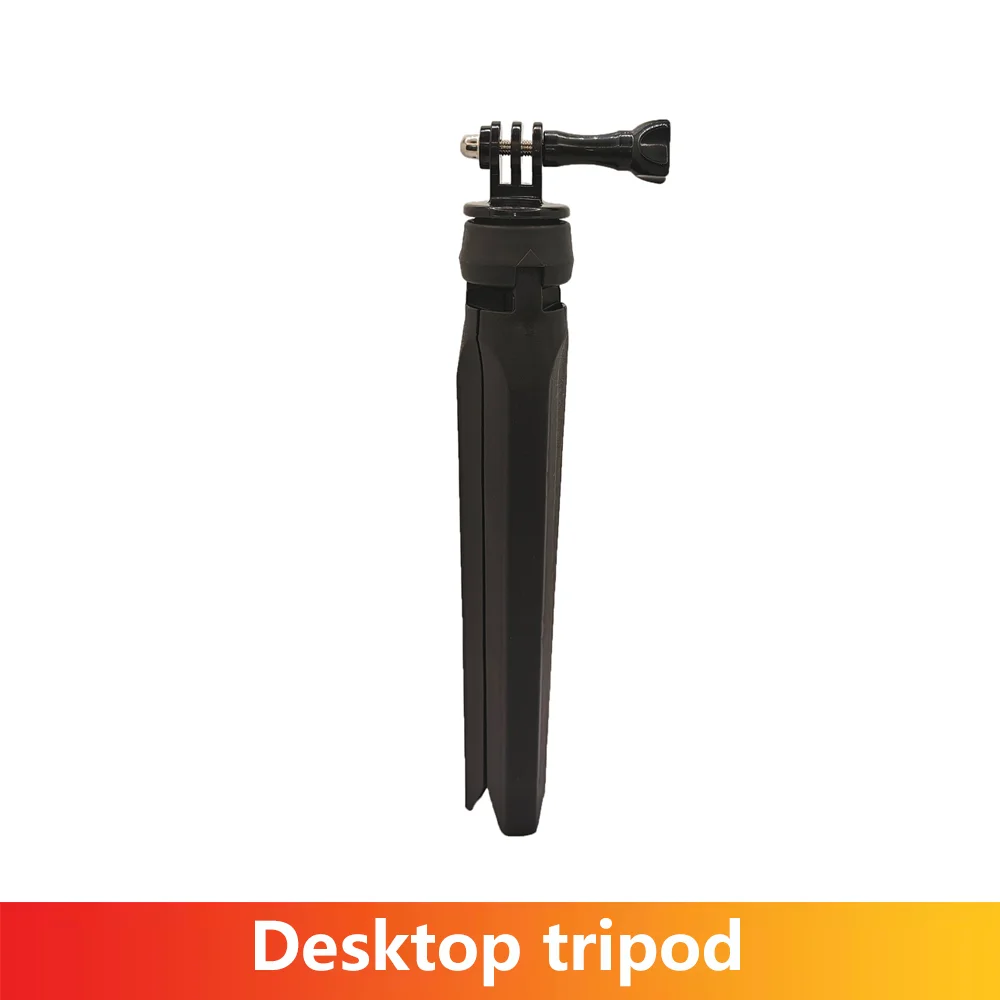 Desktop-Stativ für GoPro Hero 13 12 11 10 9 8 7 6 5 4 Action-Kamera, mit Schraubenadapter für DJI OSMO Action 5 PRO 4 3 2 Kameras