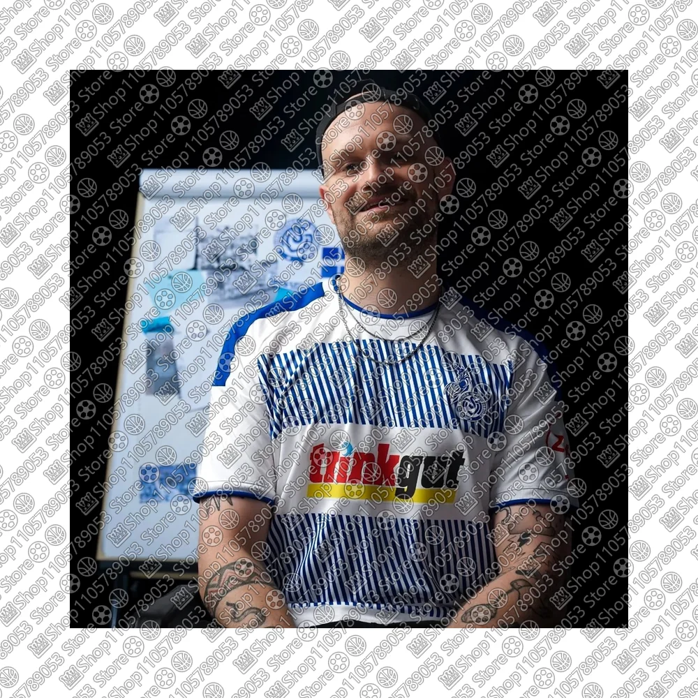 Maillot de football domicile MSV Duisburg 2026-27 pour adulte, été, séchage rapide, respirant, pour hommes et femmes, troisième maillot de football sportif, maillot familial.