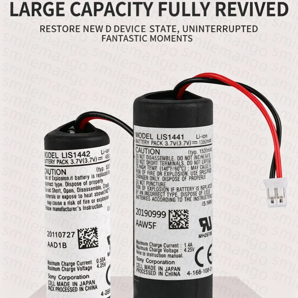 1-10PCS LIS1441 LIS1442 Battery for Sony CECH-ZCM1E CECH-ZCM1U CECH-ZCS1E CECH-ZCS1U Playstation 3 PS3 Move Motion Controller