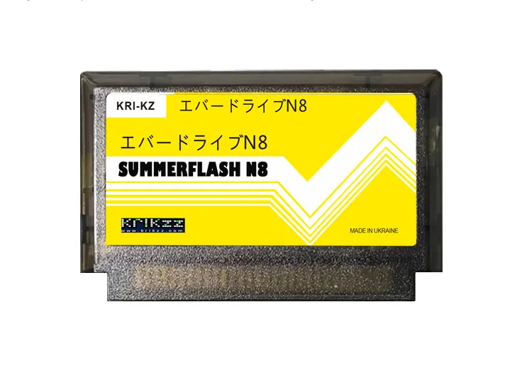 SUMMER FLASH Multi Game 4000 in 1 Card For Family Computer FC N8 Chinese Version Remix 8-bit Video Game Console