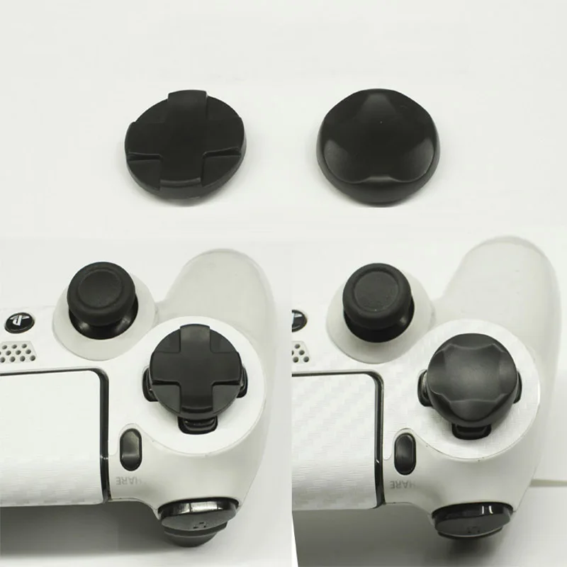 Move Action Button Cross Direction Key for Sony Playstation DualSense 5/4/3 PS5 PS4 PS3 Controller Extra Higher Adhensive D-pad