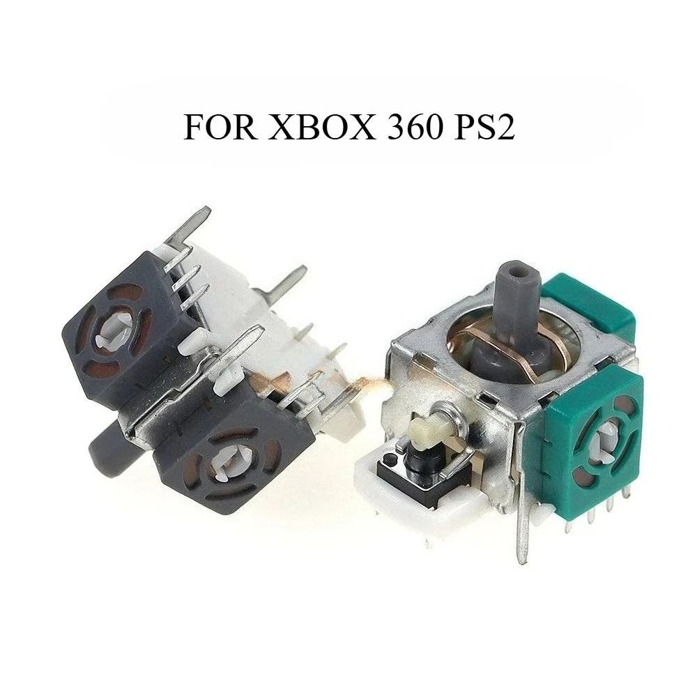300pcs For XBOX 360 PS2 Xbox360 with ALPS Wireless Wired Controller Joystick Joypad 3D Analog Joystick Thumb Sticks Buttons