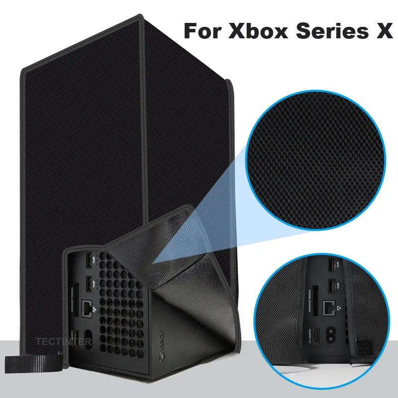 Dustproof Case for Xbox Series X Game Console Waterproof Protective Anti-Scratch Case Dust Cover for Xbox Series X Accessories