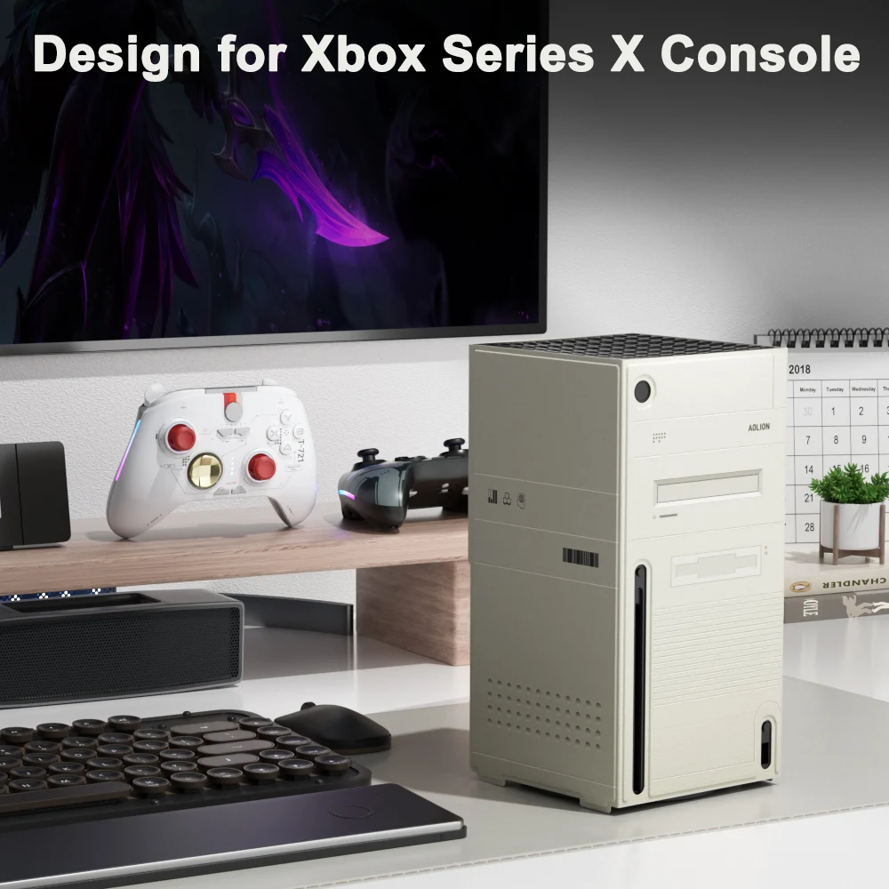 AOLION For Xbox Console Protective Cover - Scratch Resistant Waterproof Gaming Series Dust Cover for Xbox Console