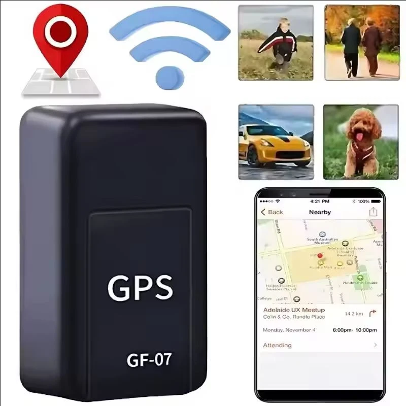 Gps Locator Remote Small Strong Magnetic Car Vehicle Anti-Theft and Loss Prevention Tracker Car Tracking Device Gf-07
