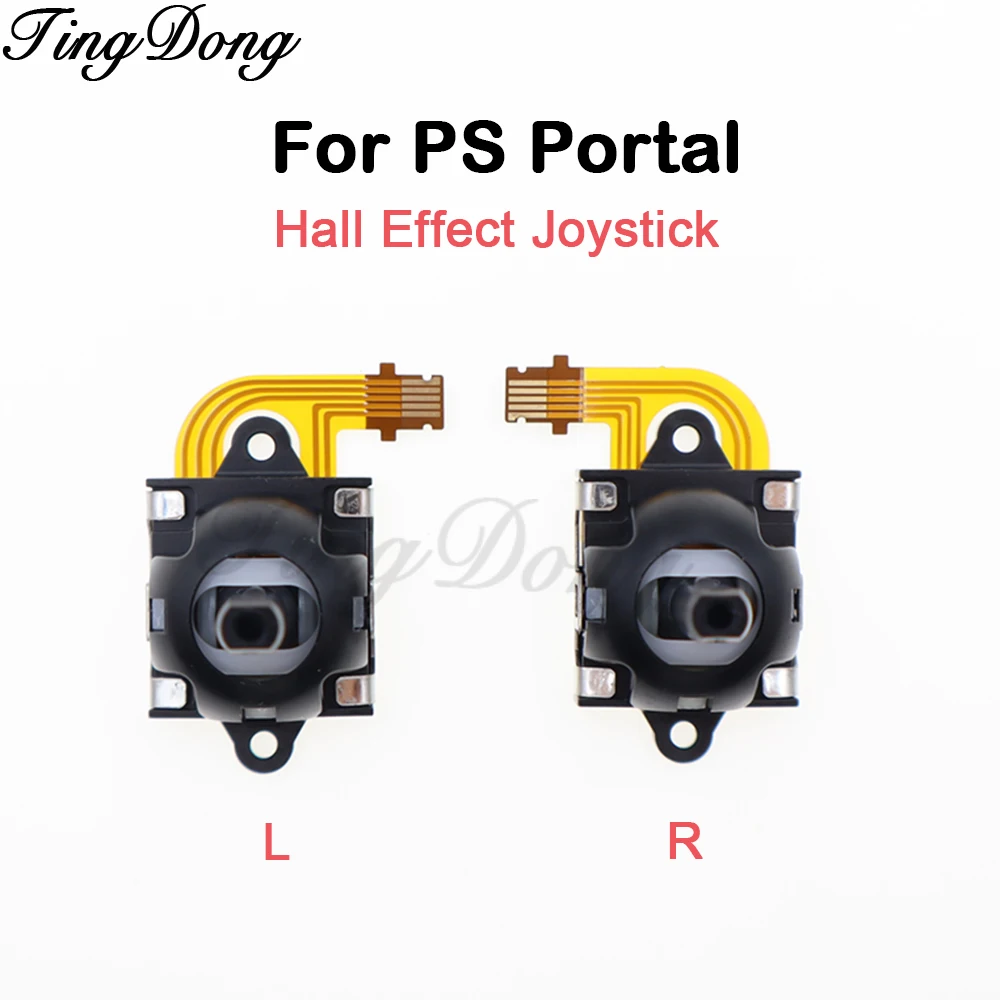 Hall Effect Joystick For PlayStation PS Portal PS5 Remote Play Handheld Controller Anti Drift Thumb Stick Module Repair Parts