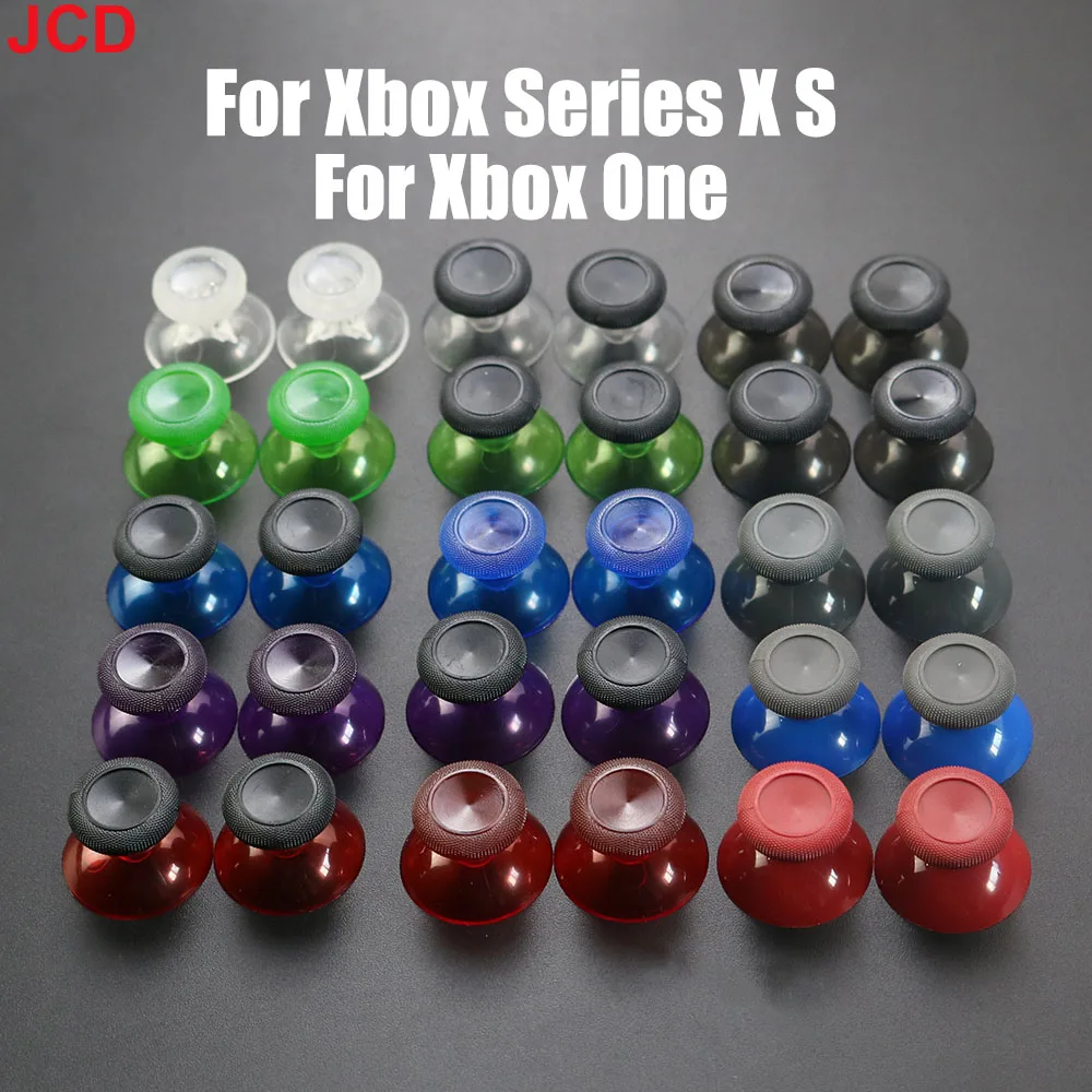 JCD 1pcs Analog Joystick Thumb Stick Grip Cap For Xbox Series X S Controller Thumbsticks For Xbox One Mushroom Caps