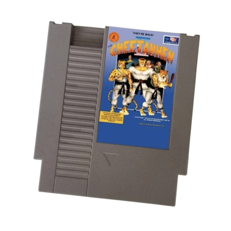 The CheetahMen 2 Game Cartridge for FC / NES Console 60Pins / 72Pins Video Game Card