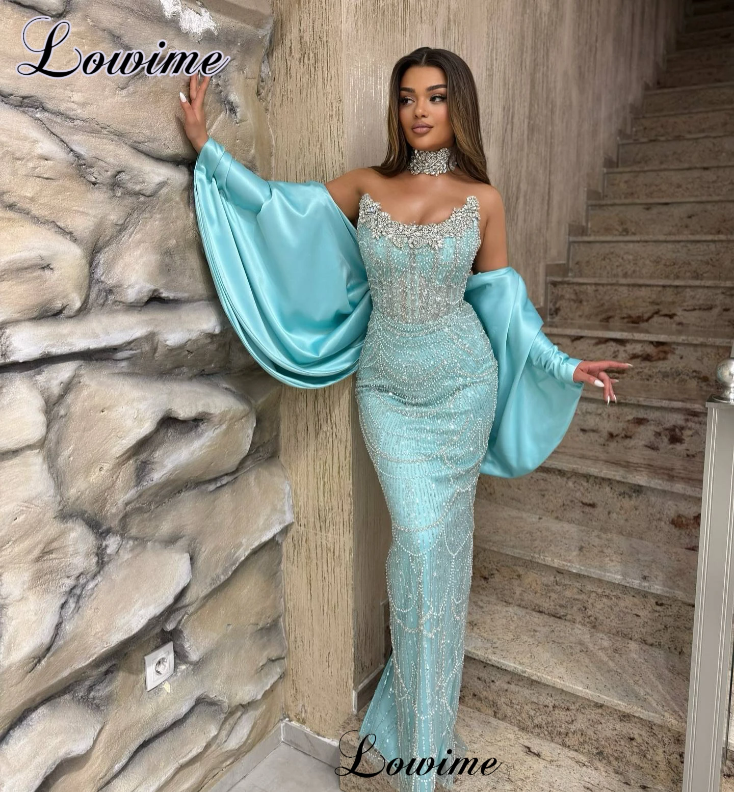 2 Designs Women Prom Dresses Mermaid Strapless Sleeveless Cocktail Dresses Wedding Party Dresses Vestidos De Cóctel Customized