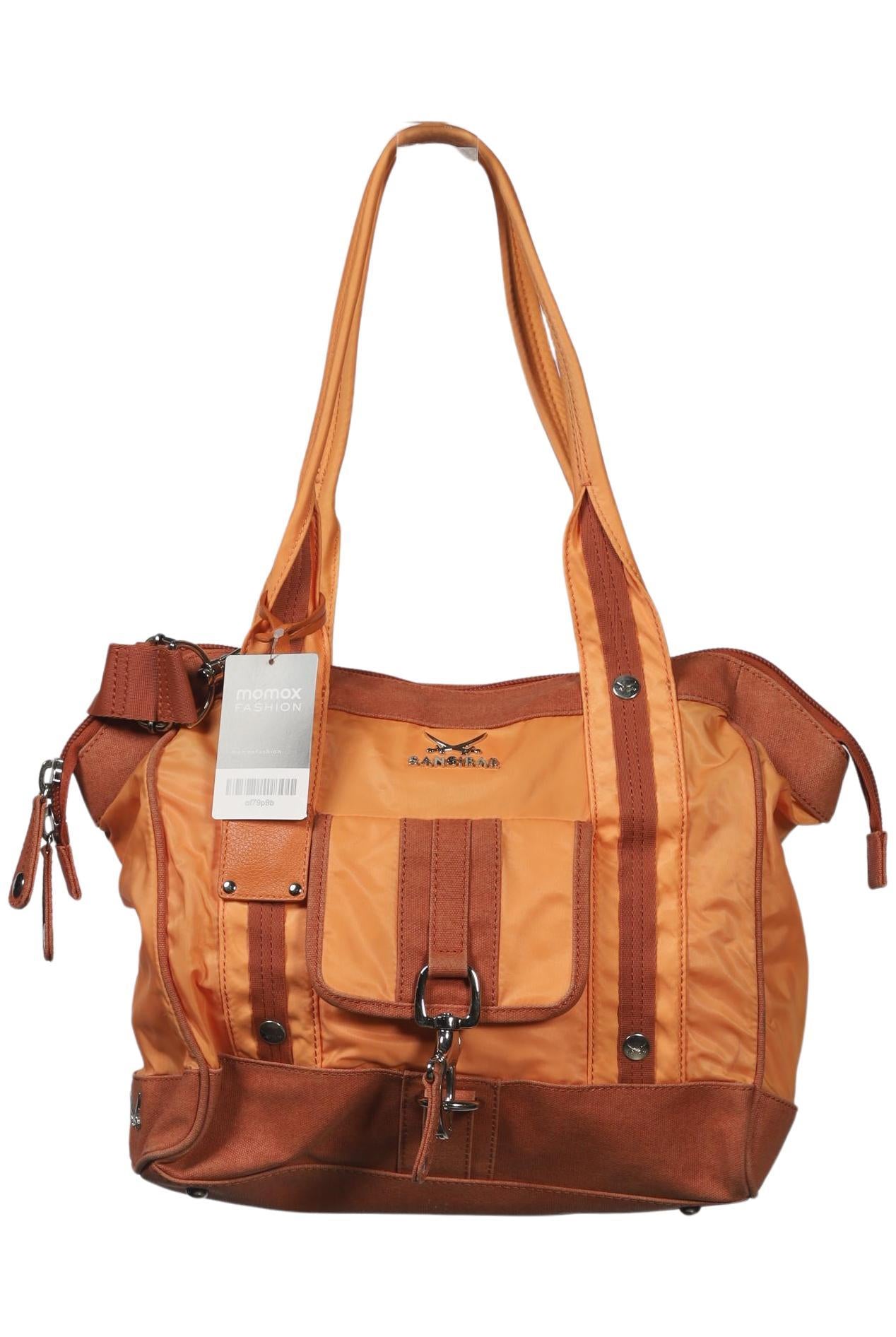 Sansibar Damen Handtasche gross, Gr. , Orange, Synthetik